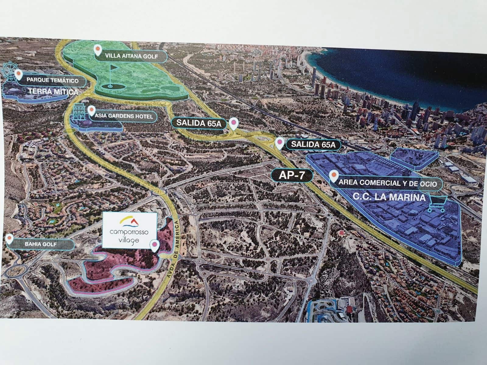 Piso de 2 habitaciones en Finestrat en venta con piscina garaje - 330.000 € (Ref: 9897952)