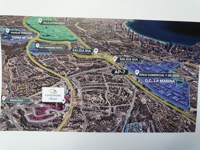 2 soverom Leilighet til salgs i Finestrat med svømmebasseng garasje - € 330 000 (Ref: 9897952)