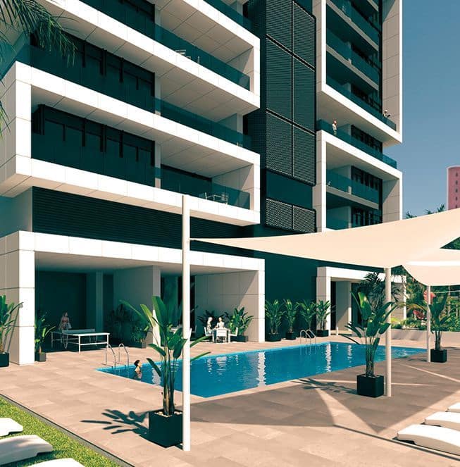 2 sypialnia Mieszkanie na sprzedaż w Benidorm z garażem - 403 000 € (Ref: 9910036)