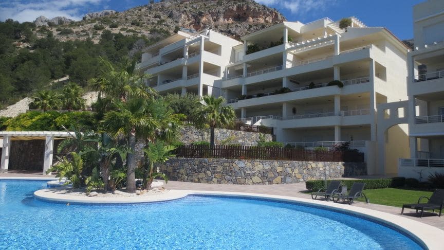 2 Zimmer Wohnung zu verkaufen in Altea la Vella mit Pool Garage - 390.000 € (Ref: 9910040)