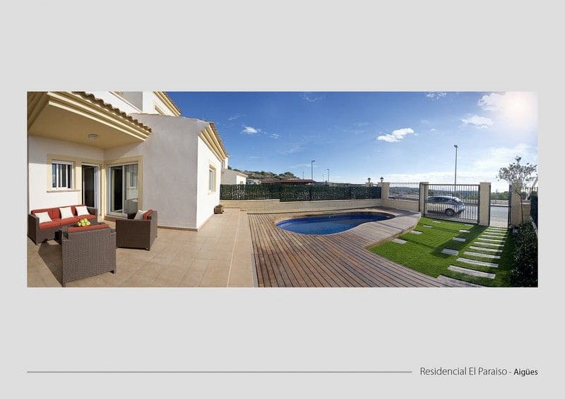 Pareado de 3 habitaciones en Aguas de Busot / Aigües en venta con piscina garaje - 199.900 € (Ref: 9912512)