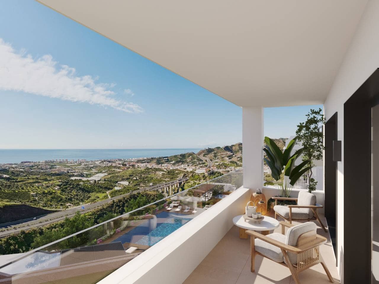 2 Zimmer Wohnung zu verkaufen in Torrox mit Pool - 295.000 € (Ref: 10113504)