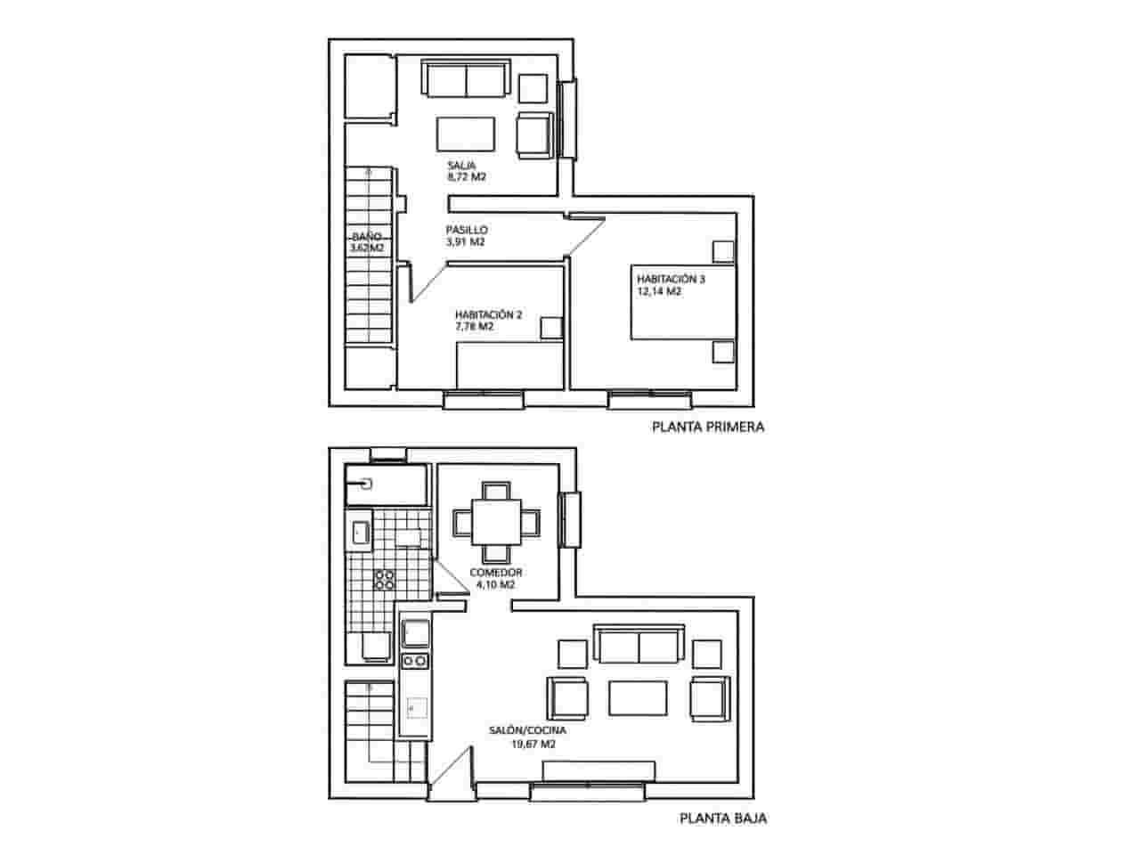 2 Zimmer Reihenhaus zu verkaufen in Rincon de la Victoria - 750.000 € (Ref: 10184089)