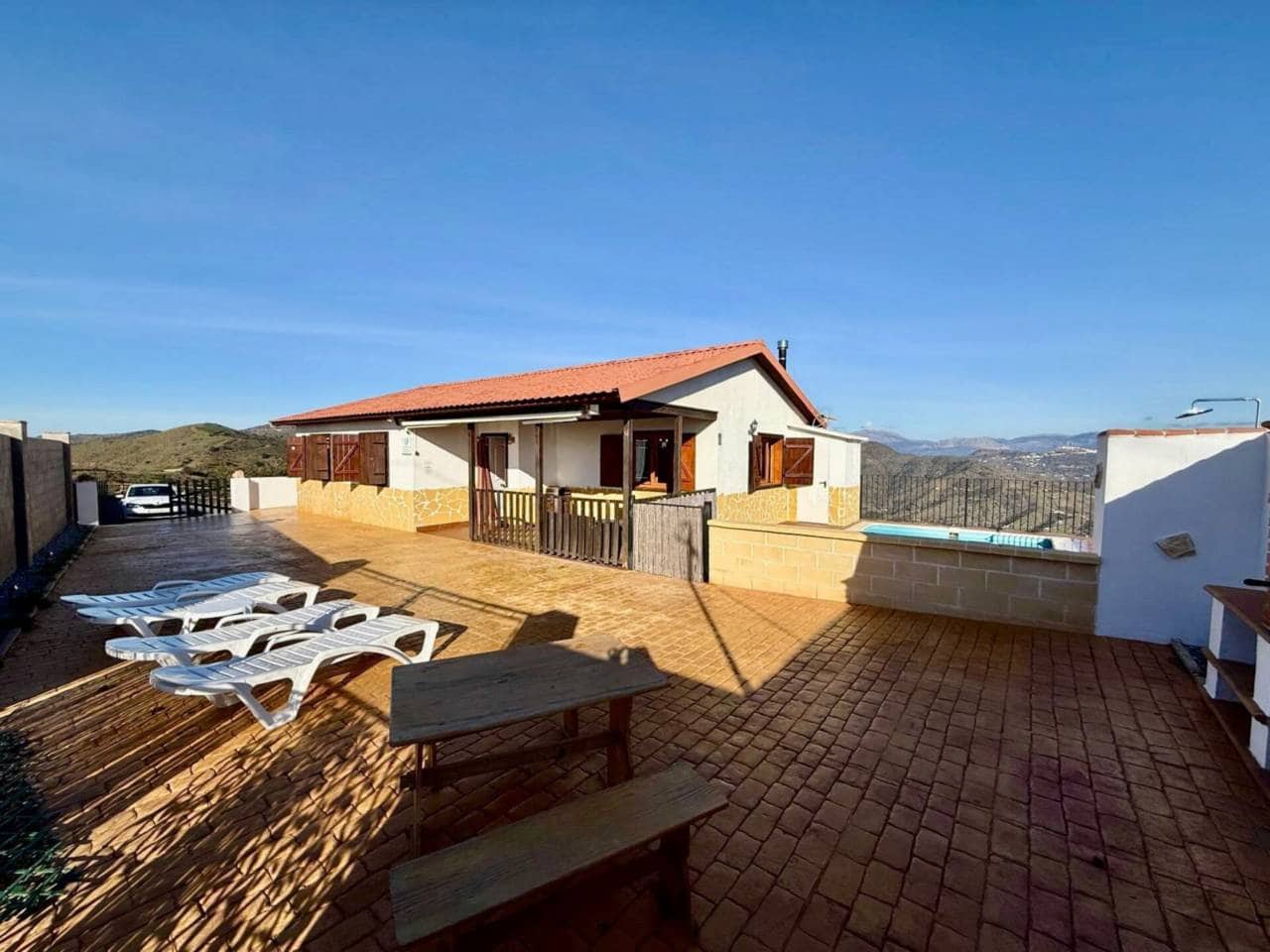 Finca/Maison de Campagne de 3 chambres à louer à El Borge avec piscine garage - 1 500 € (Ref: 9519393)