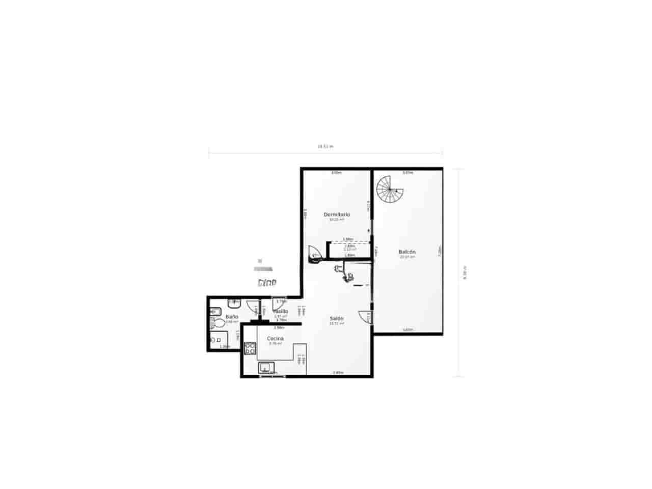 1 soverom Penthouse til salgs i Rincon de la Victoria - € 367 000 (Ref: 9893604)