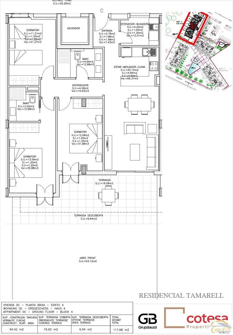 2 slaapkamer Appartement te koop in Sa Coma met zwembad garage - € 360.000 (Ref: 10172880)