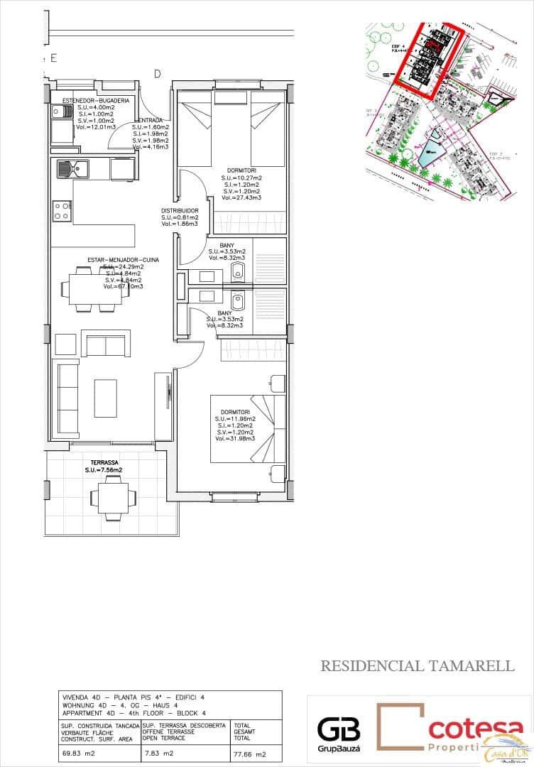 2 slaapkamer Appartement te koop in Sa Coma met zwembad garage - € 360.000 (Ref: 10172880)
