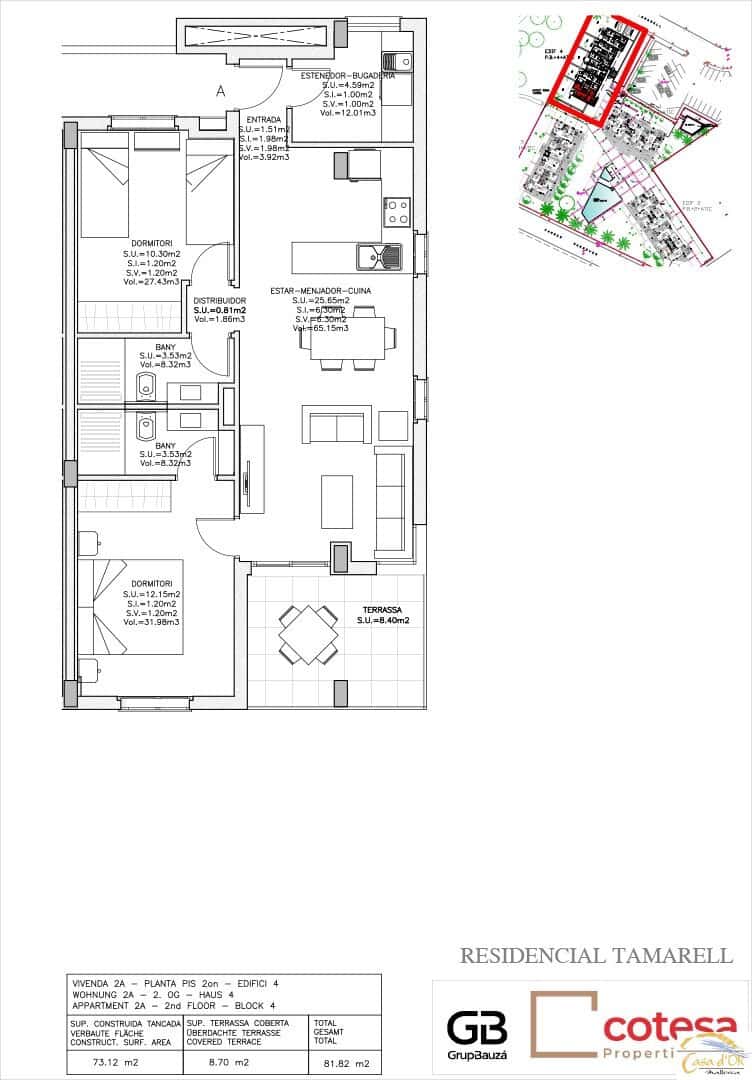 2 slaapkamer Appartement te koop in Sa Coma met zwembad garage - € 360.000 (Ref: 10172880)