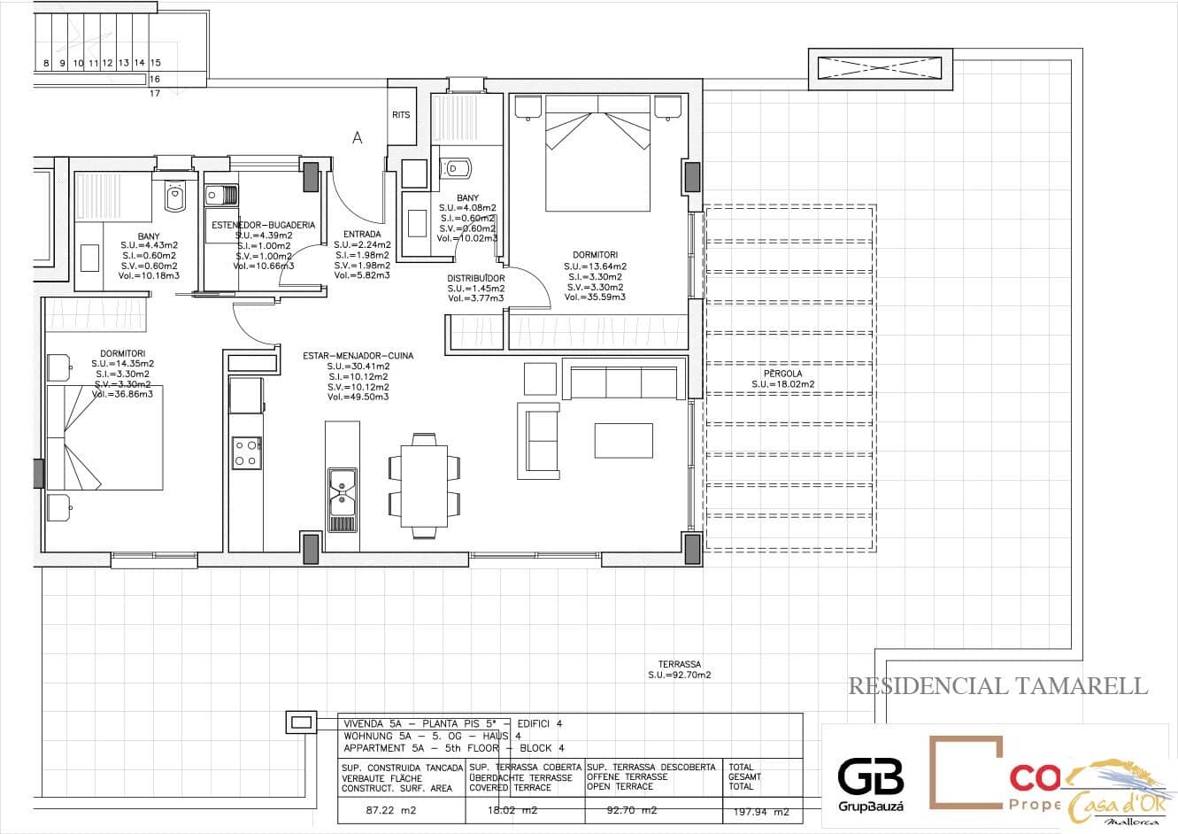 2 slaapkamer Appartement te koop in Sa Coma met zwembad garage - € 360.000 (Ref: 10172880)