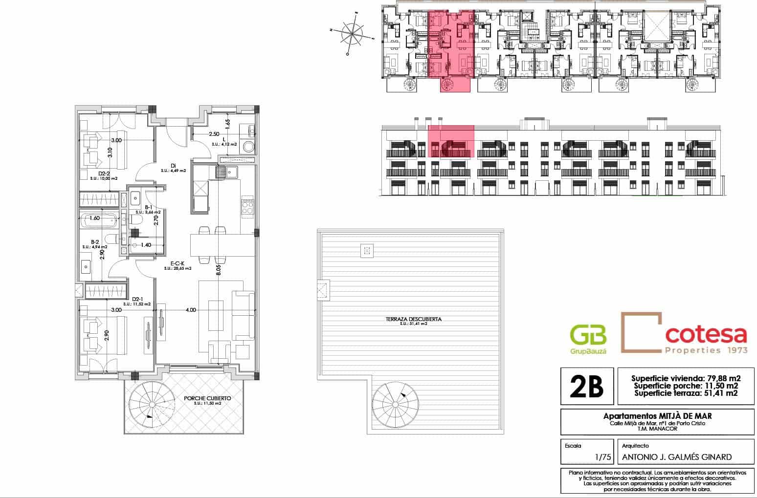 2 soveværelse Lejlighed til salg i Portocristo / Port de Manacor med swimmingpool garage - € 454.300 (Ref: 8956165)