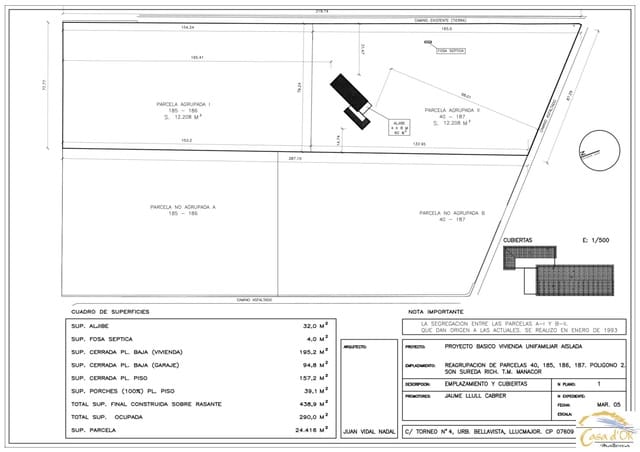 4 sovrum Finca/Hus på landet till salu i Manacor - 700 000 € (Ref: 9861032)
