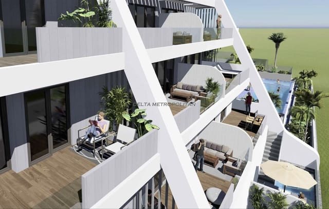 2 quarto Apartamento para venda em Amarilla Golf, San Miguel de Abona com piscina garagem - 450 000 € (Ref: 10145300)