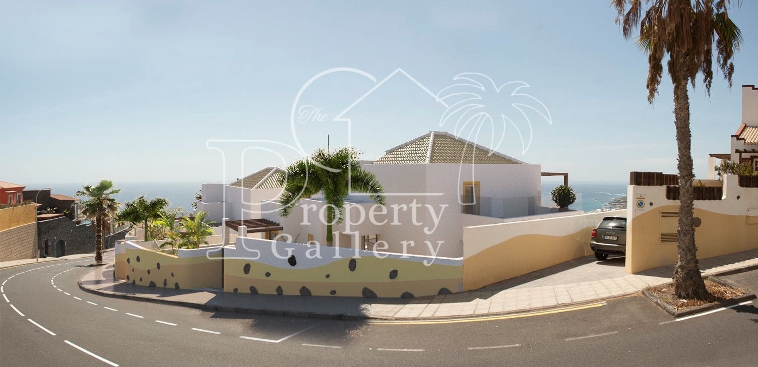 3 sypialnia Willa na sprzedaż w Costa Adeje z basenem garażem - 2 530 000 € (Ref: 8449927)