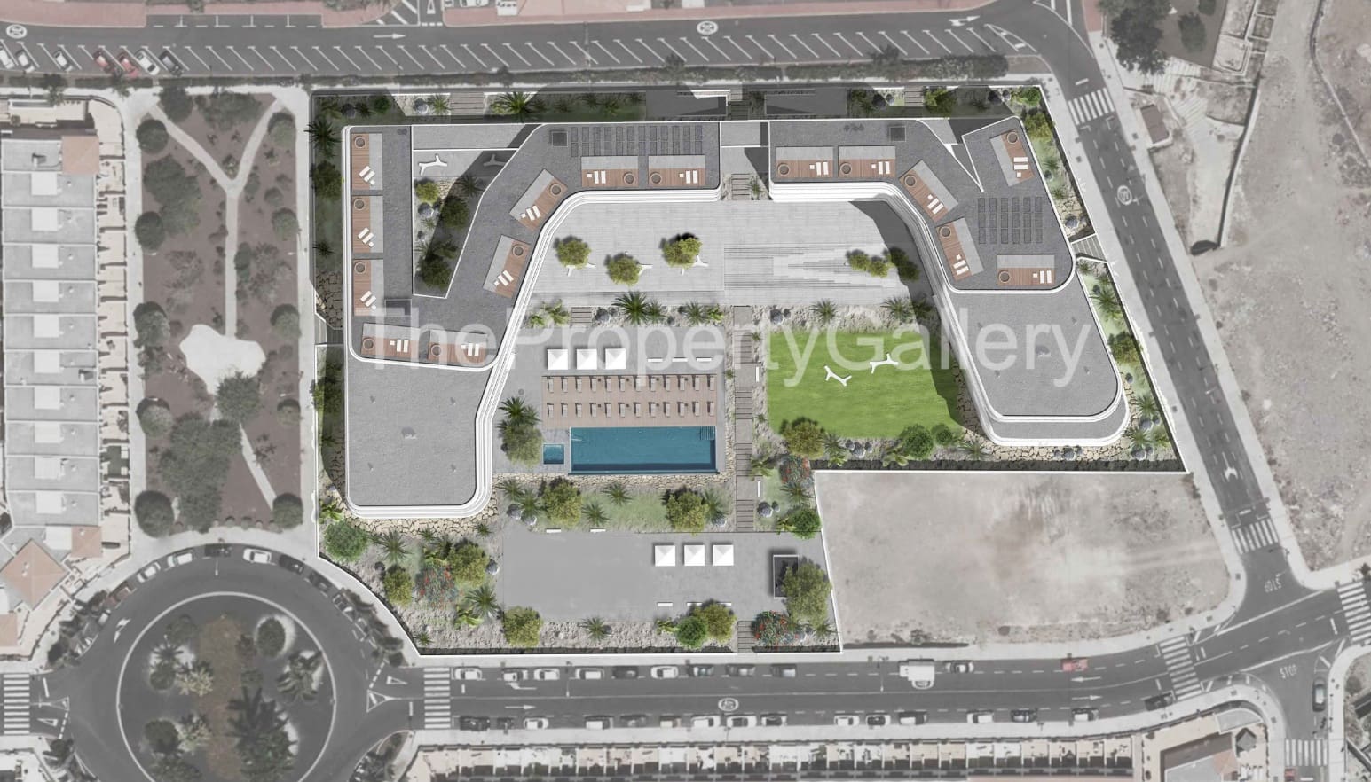 2 sypialnia Penthouse na sprzedaż w Costa Adeje z basenem garażem - 650 000 € (Ref: 8826973)