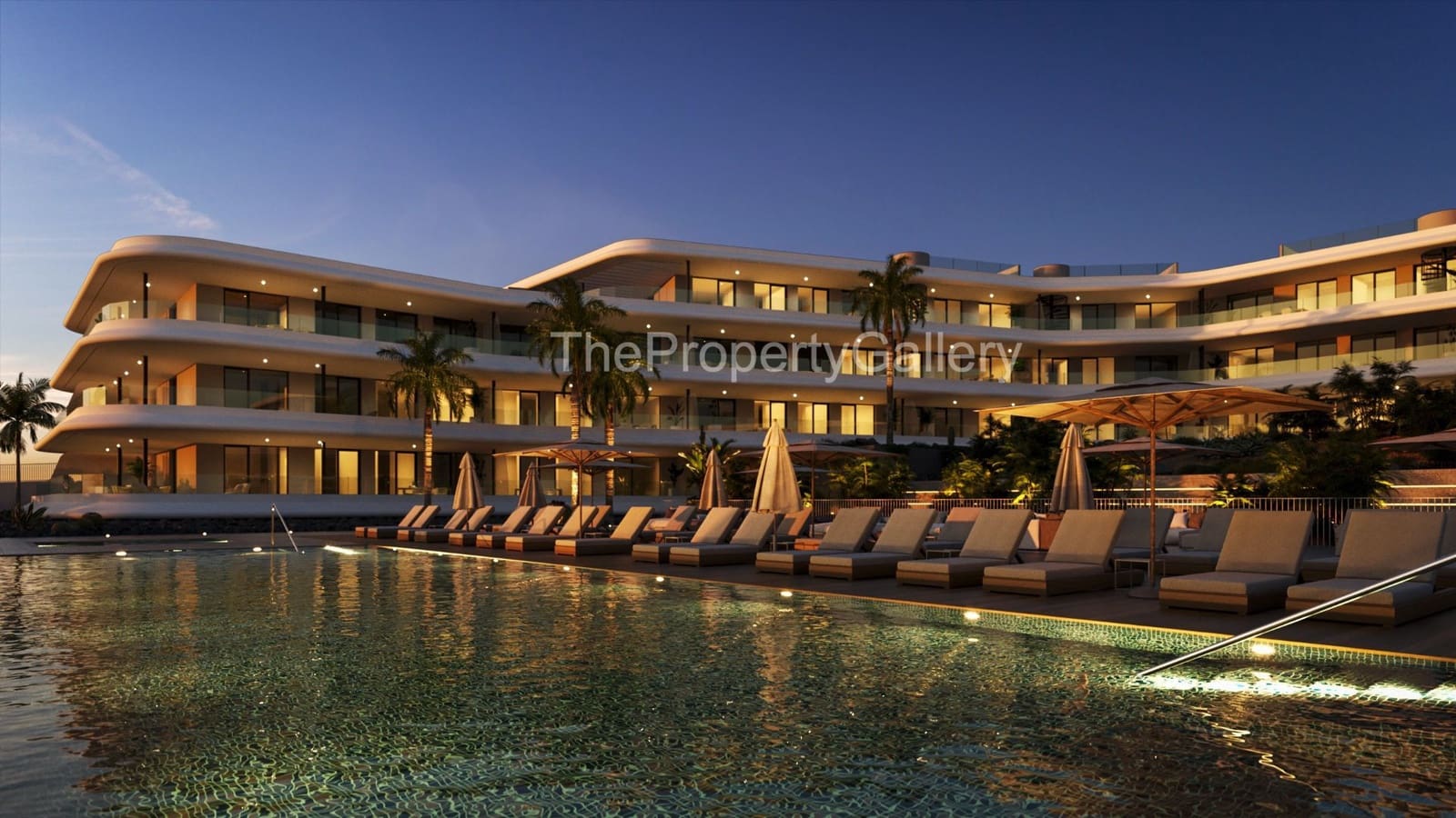 2 sypialnia Penthouse na sprzedaż w Costa Adeje z basenem garażem - 650 000 € (Ref: 8826973)