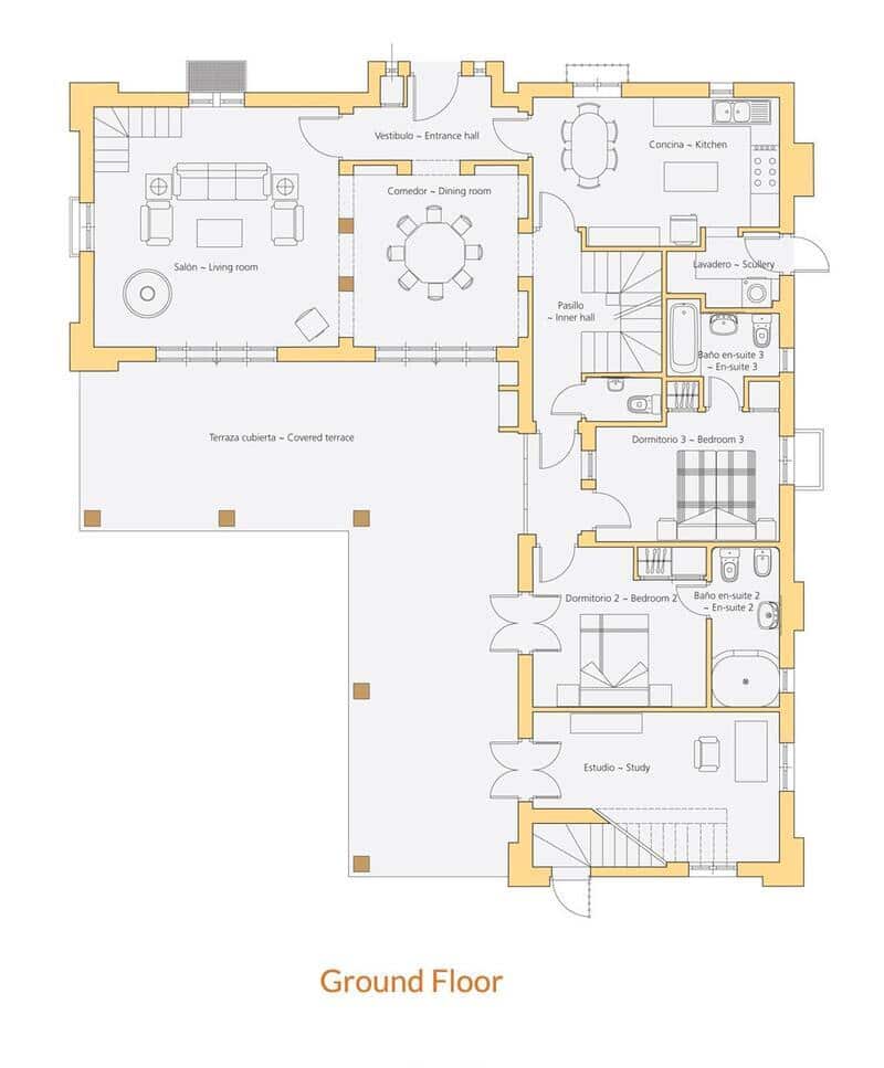 5 soveværelse Villa til salg i Desert Springs med swimmingpool - € 1.000.000 (Ref: 7453100)