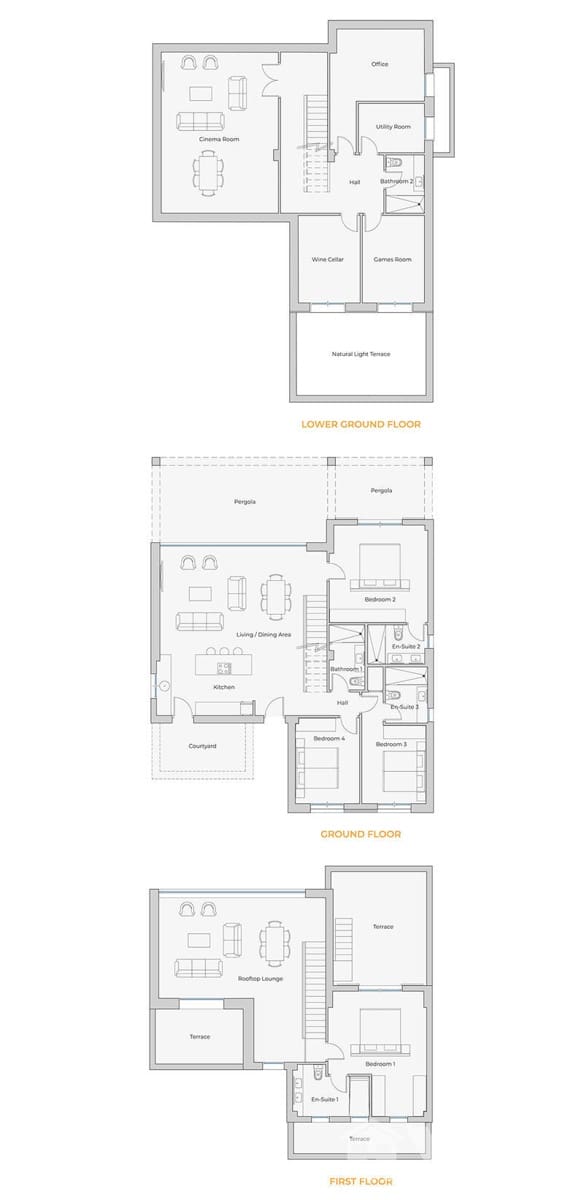 4 camera da letto Villa in vendita in Desert Springs con piscina - 849.000 € (Rif: 7453103)
