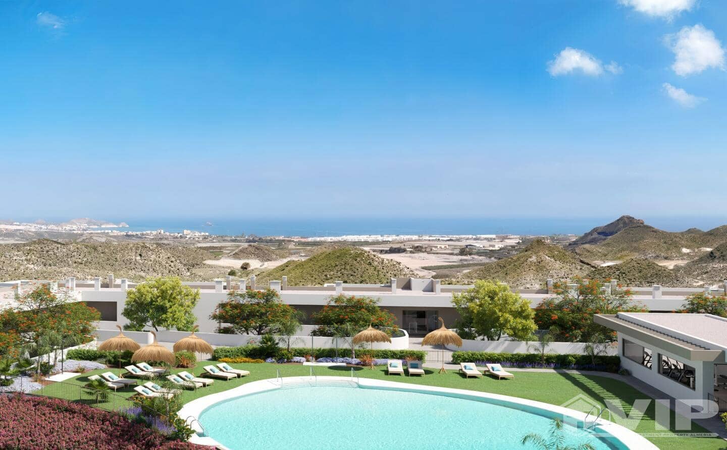 3 quarto Apartamento para venda em San Juan de los Terreros com piscina - 263 000 € (Ref: 9402518)