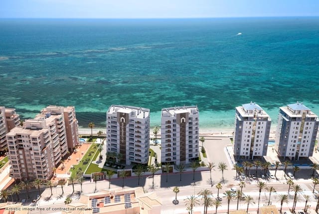 1 makuuhuone Huoneisto myytävänä paikassa La Manga del Mar Menor mukana uima-altaan - 288 000 € (Ref: 9938984)
