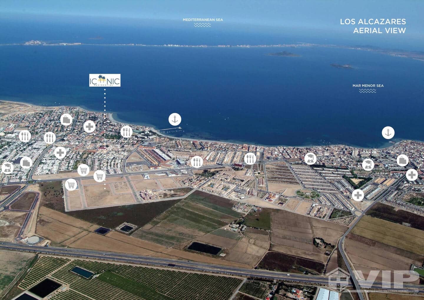2 slaapkamer Appartement te koop in Los Alcazares met zwembad garage - € 339.000 (Ref: 9941255)