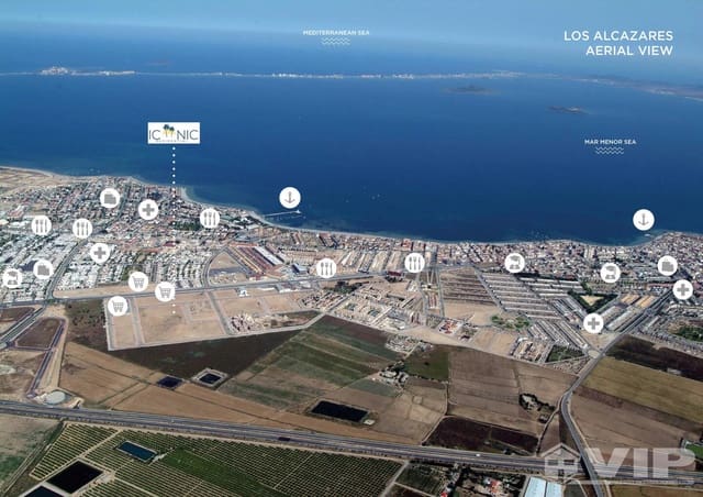 2 soveværelse Penthouse til salg i Centro, Los Alcázares med swimmingpool garage - € 349.000 (Ref: 9941256)