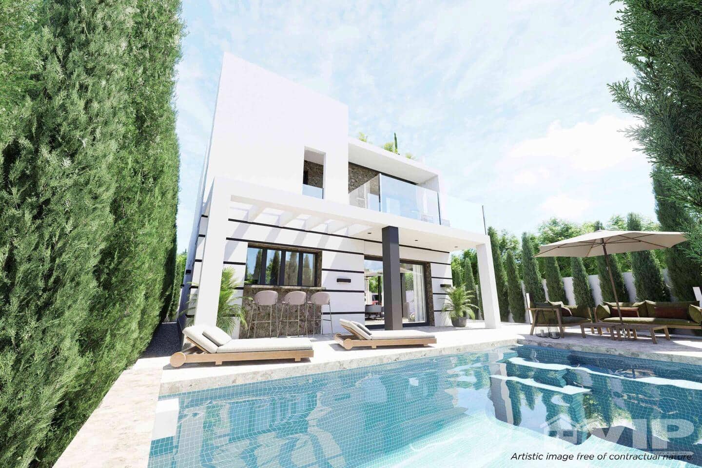 3 soveværelse Villa til salg i Los Alcazares med swimmingpool garage - € 669.500 (Ref: 9941257)