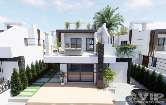 3 sypialnia Willa na sprzedaż w Centro, Los Alcázares z basenem garażem - 587 800 € (Ref: 9941258)