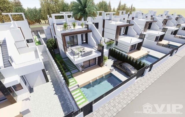 3 sypialnia Willa na sprzedaż w Centro, Los Alcázares z basenem garażem - 587 800 € (Ref: 9941258)