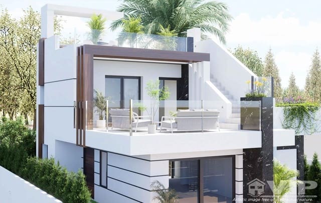 3 sypialnia Willa na sprzedaż w Centro, Los Alcázares z basenem garażem - 587 800 € (Ref: 9941258)