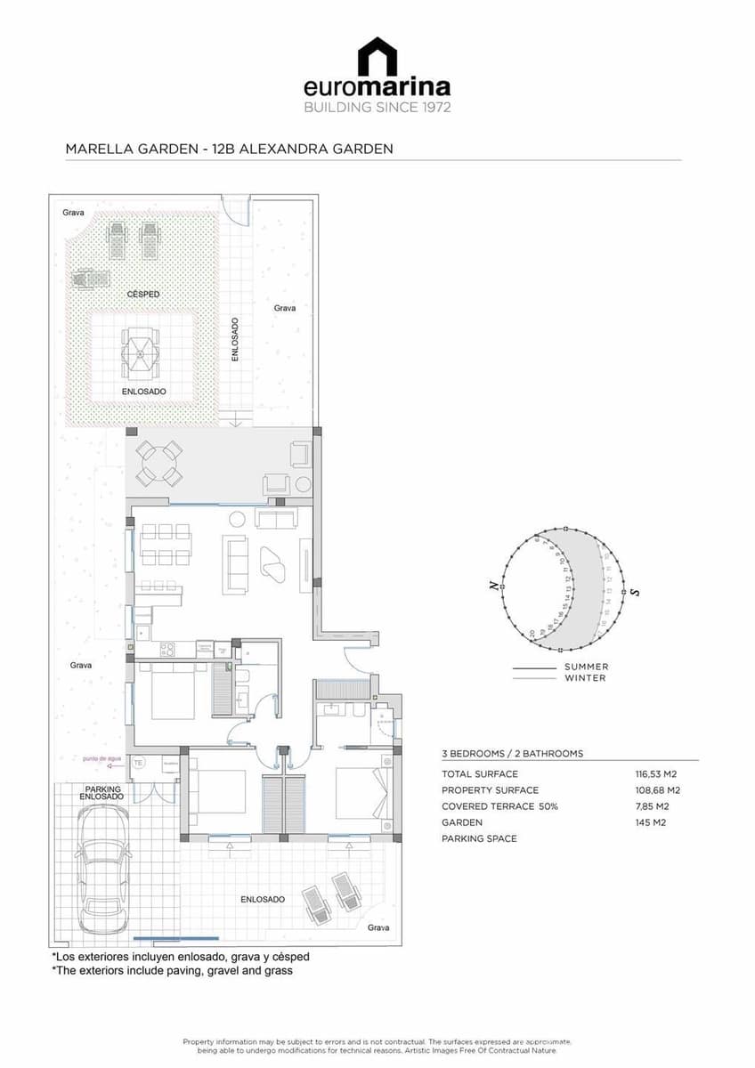 2 sypialnia Apartament na sprzedaż w Dona Pepa z basenem garażem - 330 000 € (Ref: 9943801)