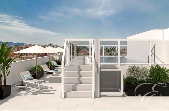 2 slaapkamer Flat te koop in Centro Historico, Málaga stad met zwembad garage - € 387.000 (Ref: 7864495)