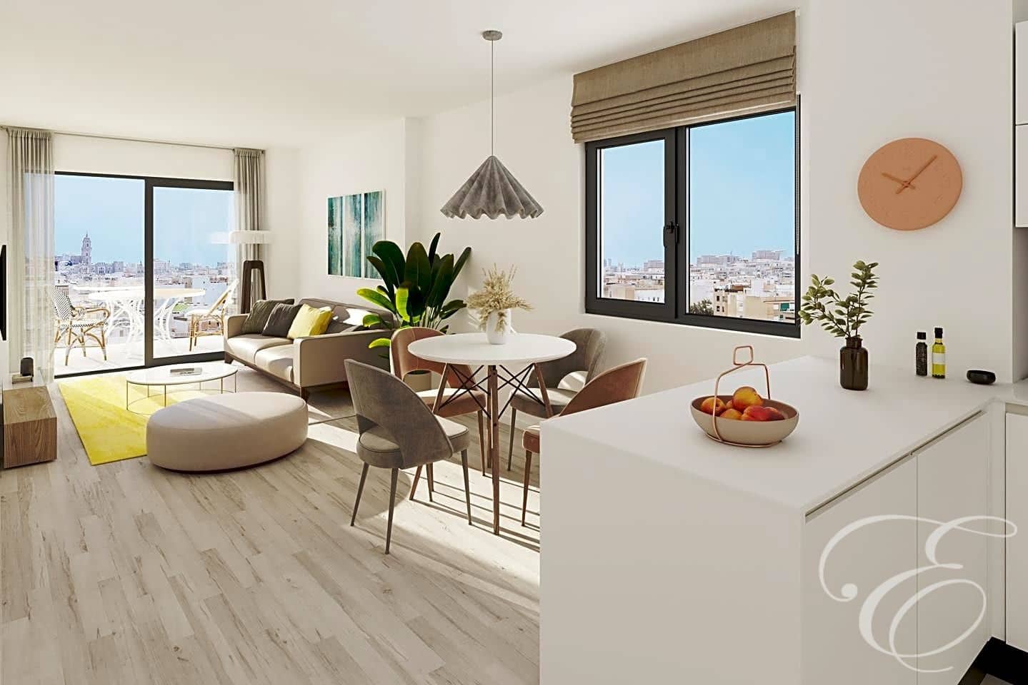 2 soverom Leilighet til salgs i Malaga by med svømmebasseng garasje - € 387 000 (Ref: 7864495)