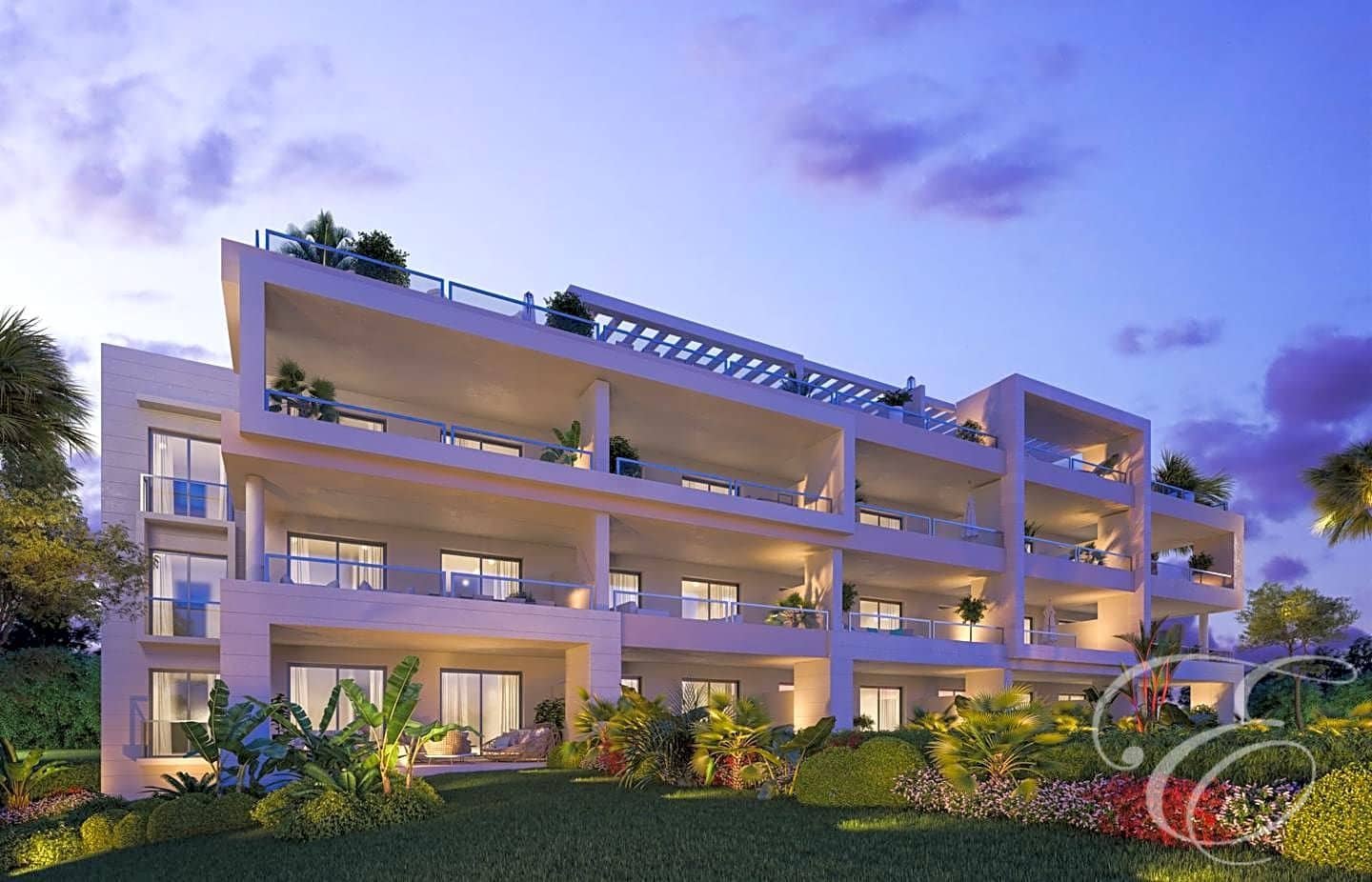 2 soverom Leilighet til salgs i Mijas med svømmebasseng garasje - € 292 000 (Ref: 7866412)