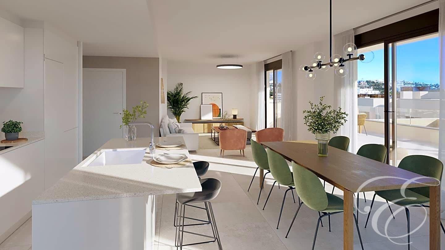 3 sypialnia Mieszkanie na sprzedaż w Estepona z basenem garażem - 390 000 € (Ref: 8016234)