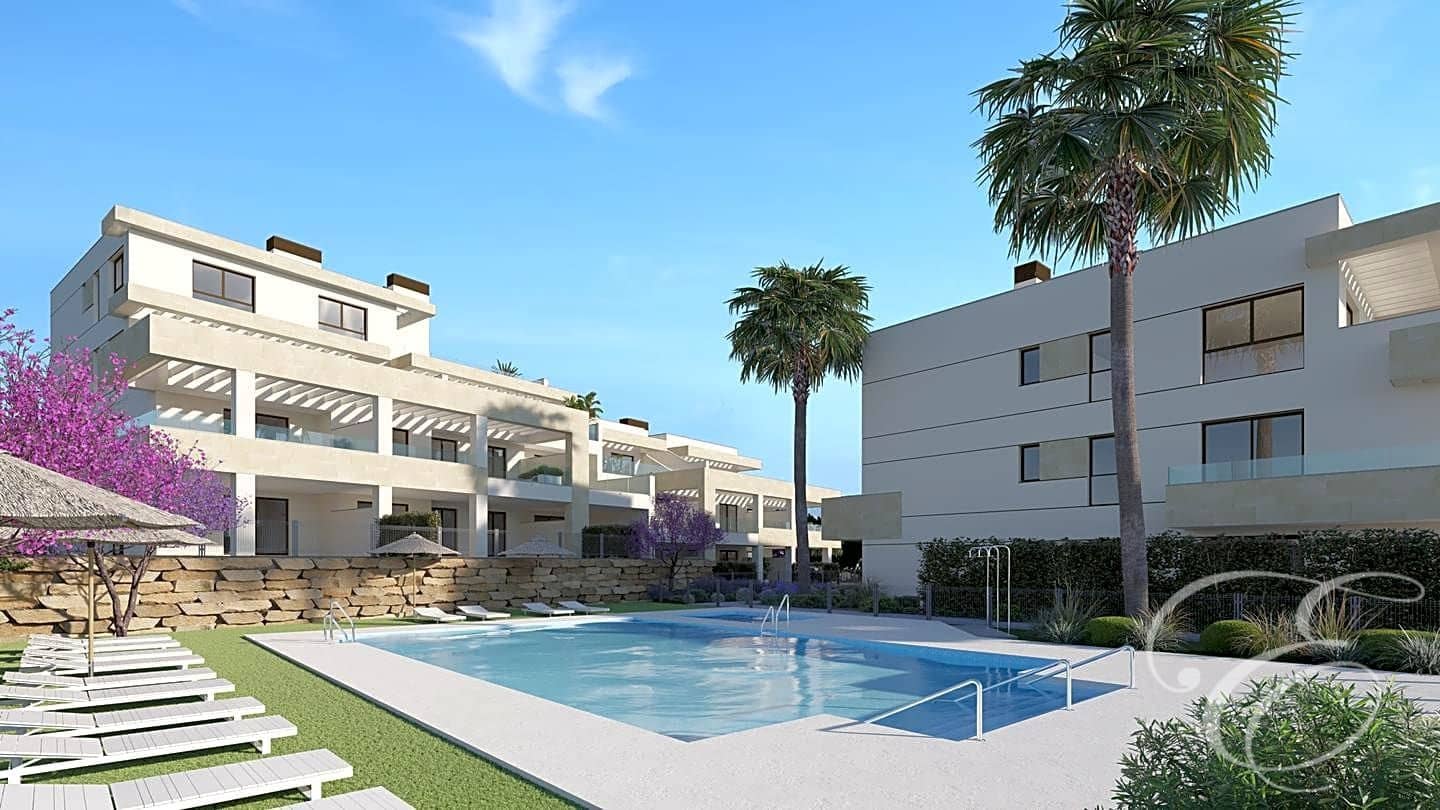 3 sypialnia Mieszkanie na sprzedaż w Estepona z basenem garażem - 390 000 € (Ref: 8016234)
