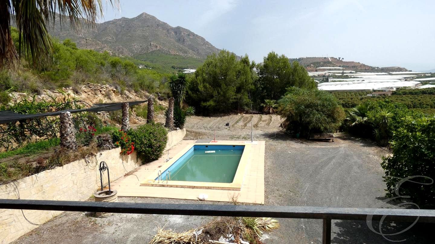 4 chambre Finca/Maison de Campagne à vendre à Molvizar avec piscine garage - 375 000 € (Ref: 9074225)