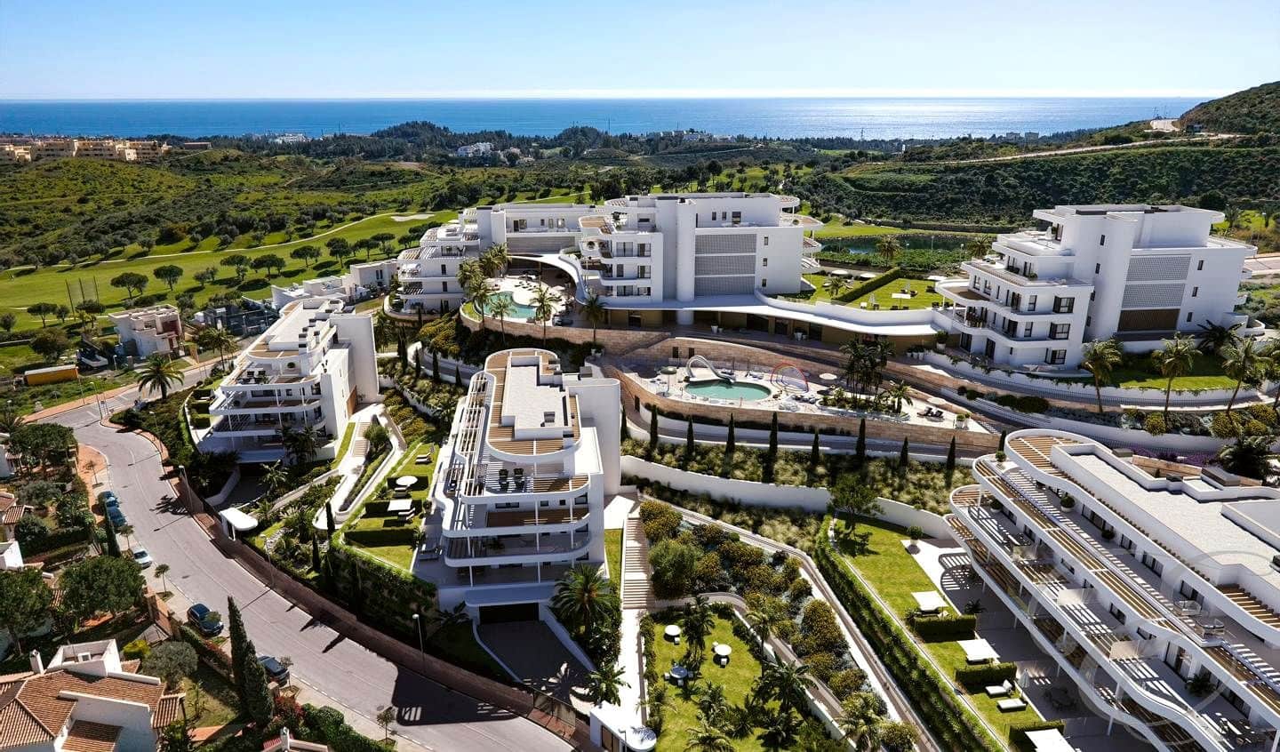 1 soverom Leilighet til salgs i Mijas med svømmebasseng - € 390 000 (Ref: 9795406)