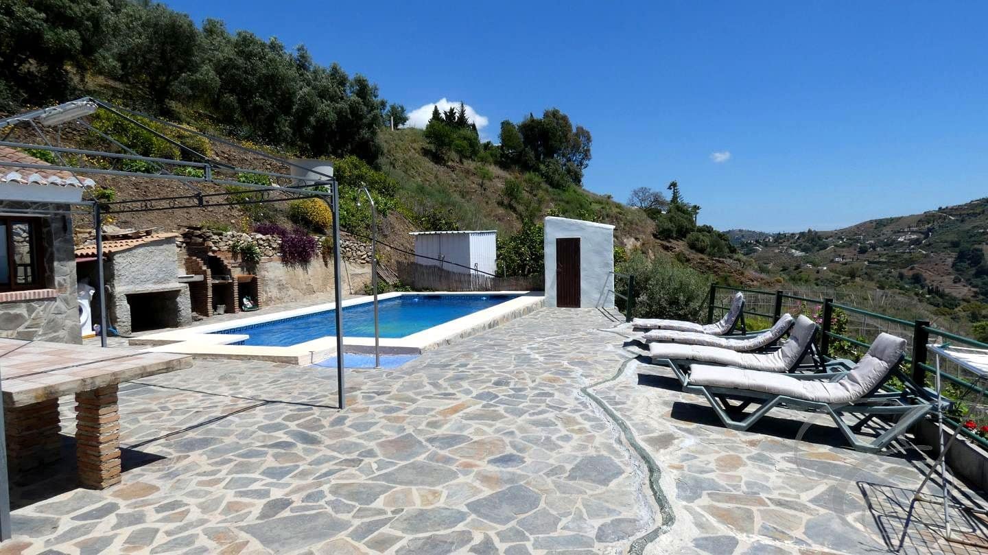 3 chambre Finca/Maison de Campagne à vendre à Competa avec piscine garage - 365 000 € (Ref: 9819383)