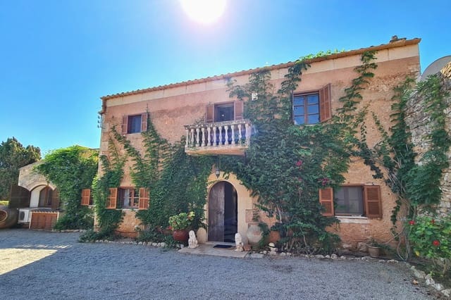 5 chambre Finca/Maison de Campagne à vendre à Calonge, Santanyí - 2 800 000 € (Ref: 9314469)