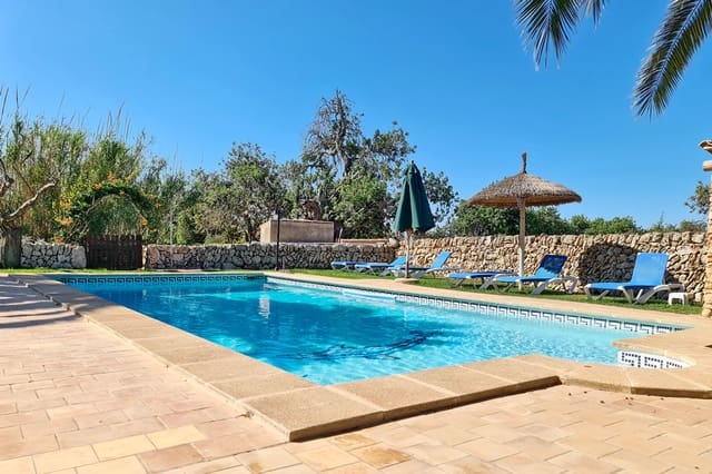 5 chambre Finca/Maison de Campagne à vendre à Calonge, Santanyí - 2 800 000 € (Ref: 9314469)