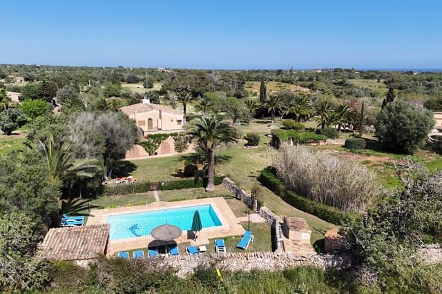 5 chambre Finca/Maison de Campagne à vendre à Calonge, Santanyí - 2 800 000 € (Ref: 9314469)