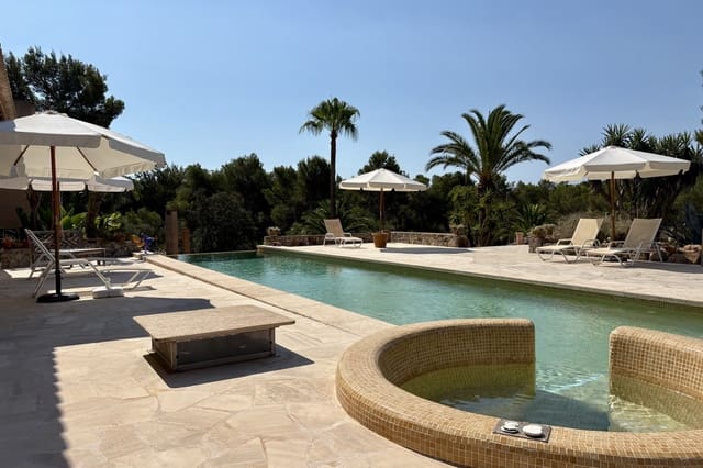 5 chambre Finca/Maison de Campagne à vendre à Calonge, Santanyí avec piscine garage - 5 300 000 € (Ref: 9956302)