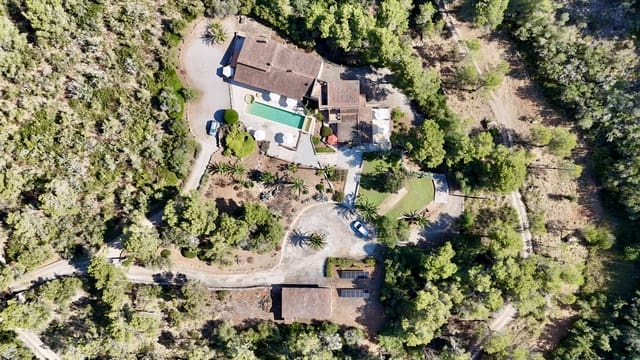 5 chambre Finca/Maison de Campagne à vendre à Calonge, Santanyí avec piscine garage - 5 300 000 € (Ref: 9956302)