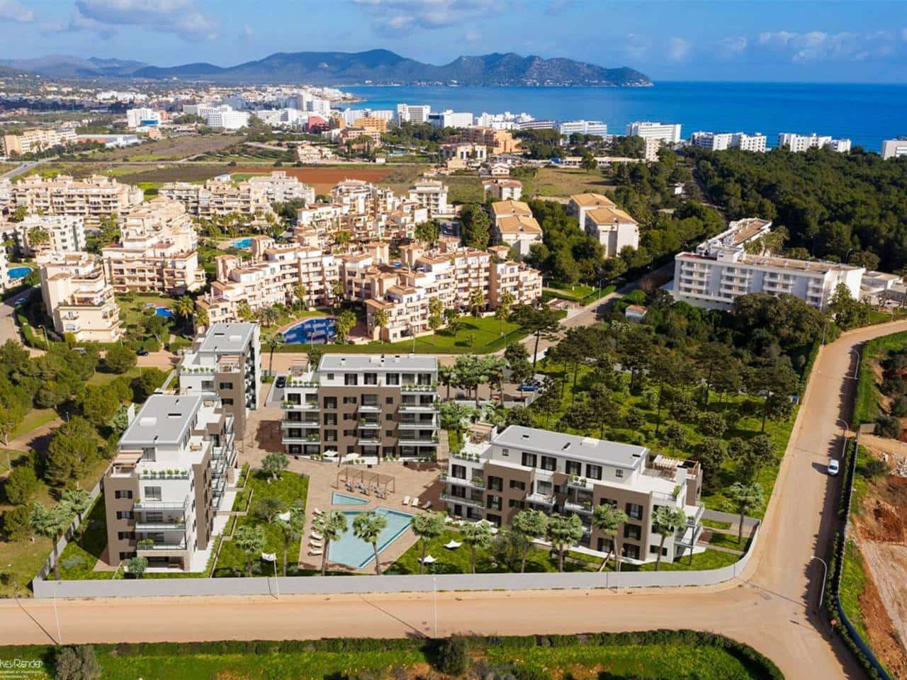 2 Zimmer Apartment zu verkaufen in Sa Coma mit Pool Garage - 345.000 € (Ref: 10008160)