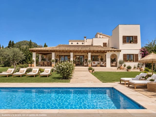 6 chambre Finca/Maison de Campagne à vendre à Son Servera avec piscine garage - 1 890 000 € (Ref: 6099370)