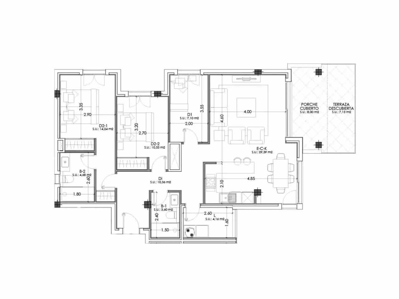 3 soveværelse Lejlighed til salg i Sa Coma med swimmingpool garage - € 476.000 (Ref: 9126424)