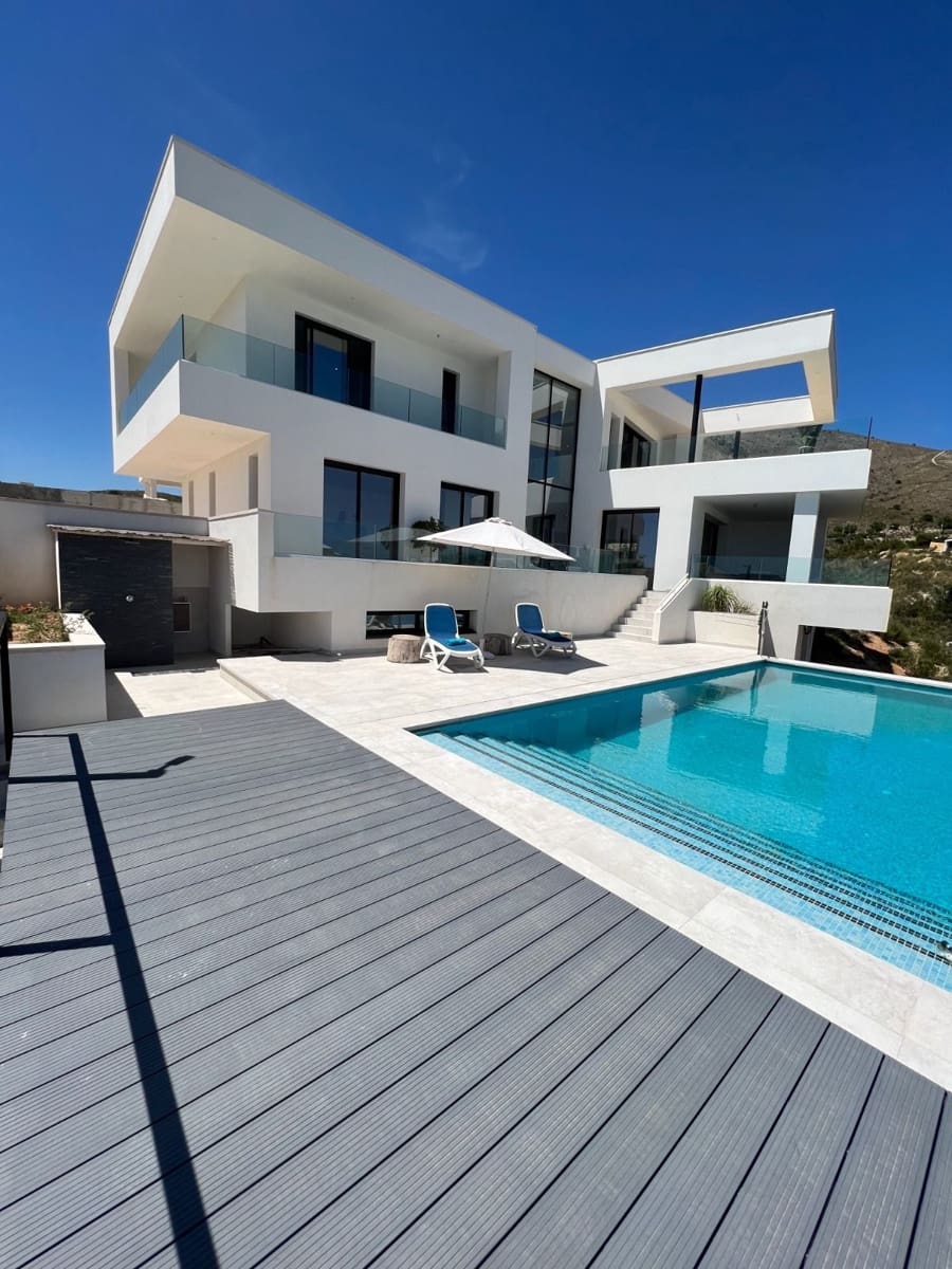 5 bedroom Villa for sale in Finestrat with pool garage - € 1,890,000 (Ref: 7058740)