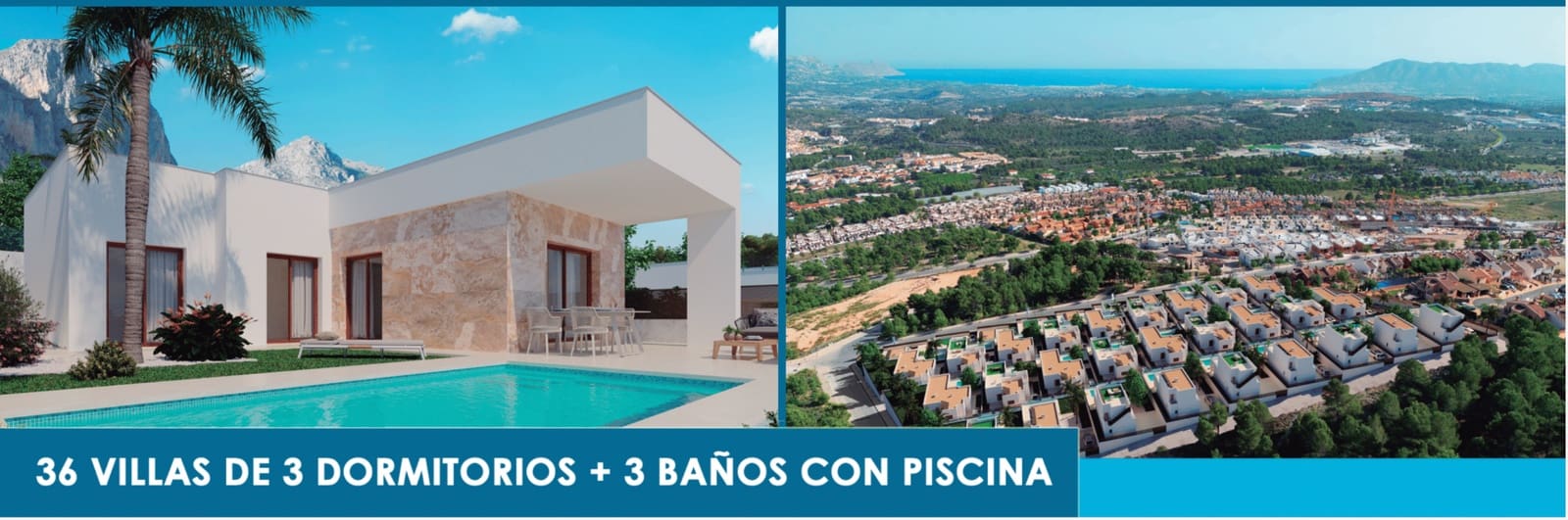 3 bedroom Villa for sale in Polop with pool - € 598,000 (Ref: 7063381)