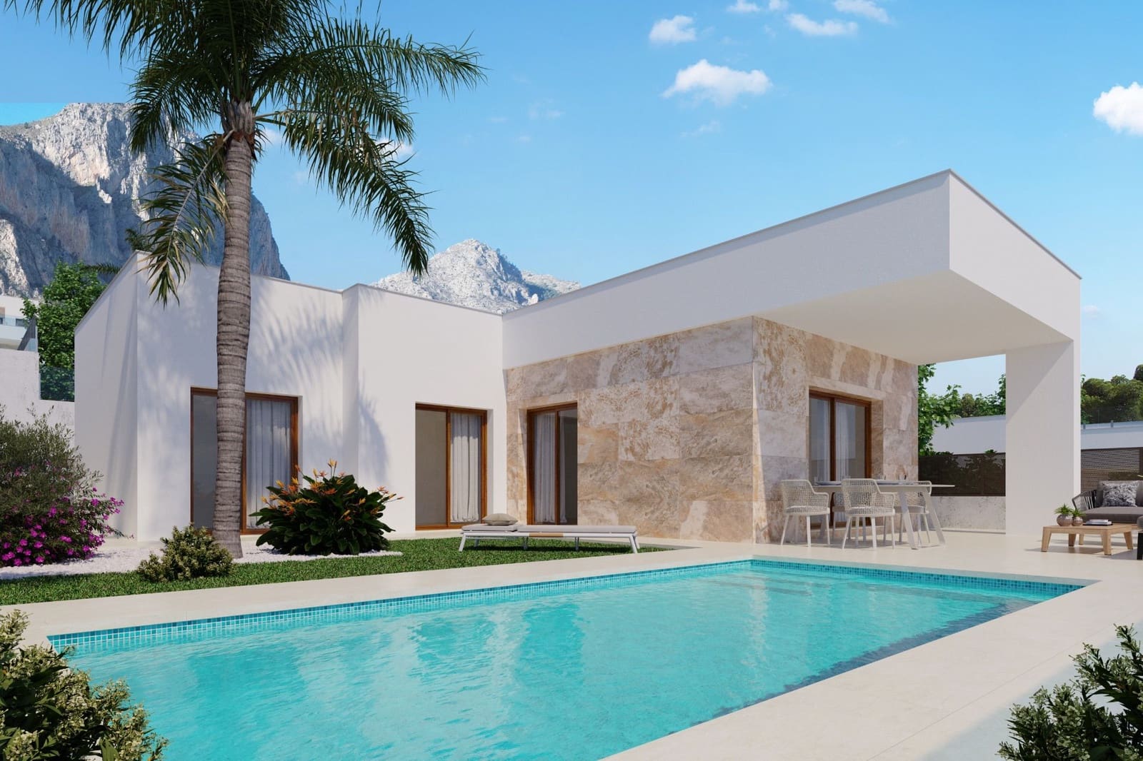 3 bedroom Villa for sale in Polop with pool - € 598,000 (Ref: 7063381)