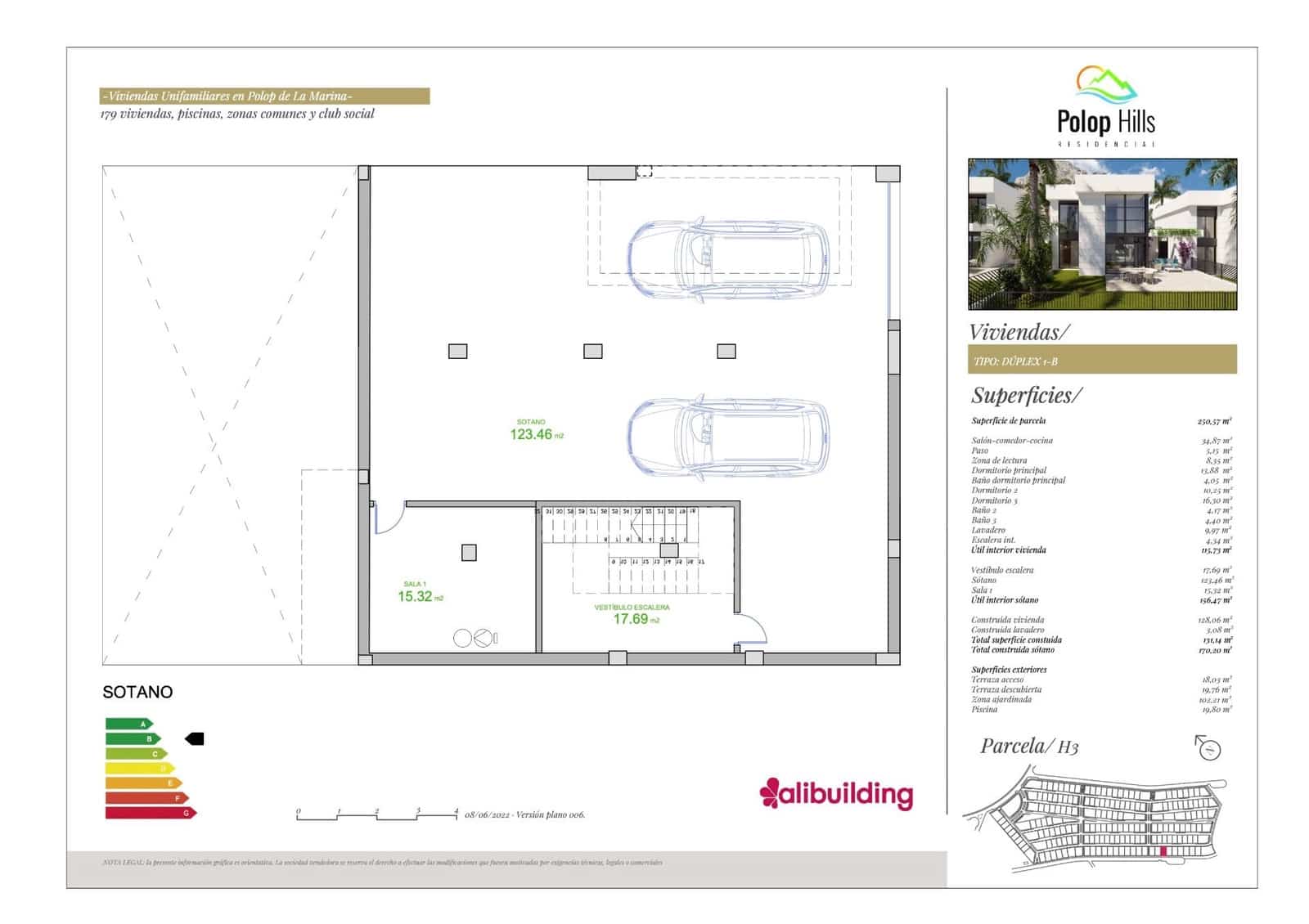 3 bedroom Villa for sale in Polop with pool - € 408,000 (Ref: 7065423)